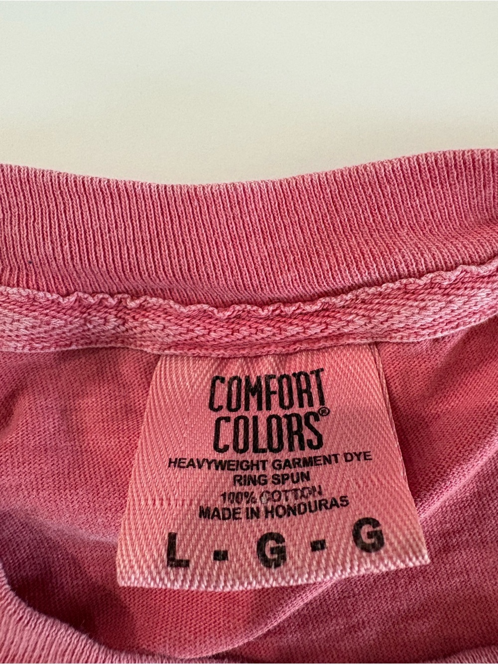 Comfort Colors Salmon Pink Short Sleeve Tee, Salty Dog Key West - Picture 3 of 10
